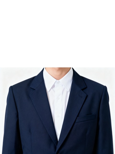 藏青校服